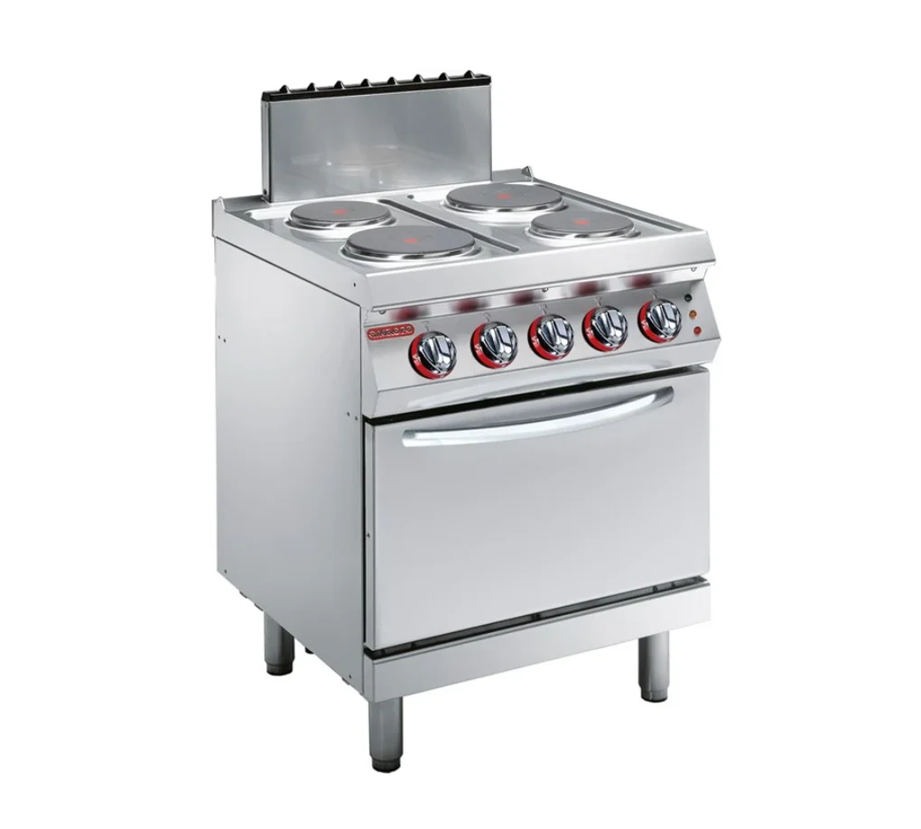 4 Round Plate Electric موقد طهي on Electric Static فرن 2/1